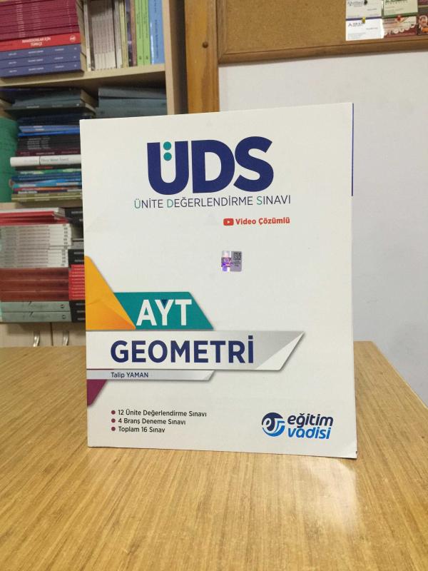 AYT Geometri Ünite Değerlendirme Sınavı Eğitim Vadisi Yayınları