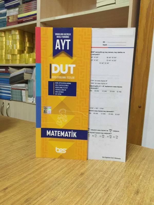 AYT MATEMATİK DUT Ders Uygulama Testleri Bes Yayınları
