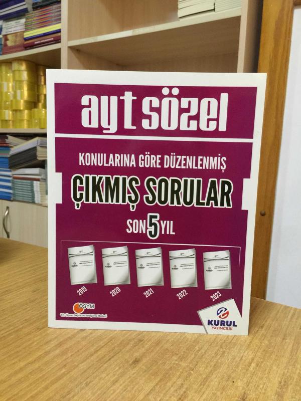 AYT Sözel Konularına Göre Düzenlenmiş Son 5 Yıl Çıkmış Sorular Kurul Yayıncılık