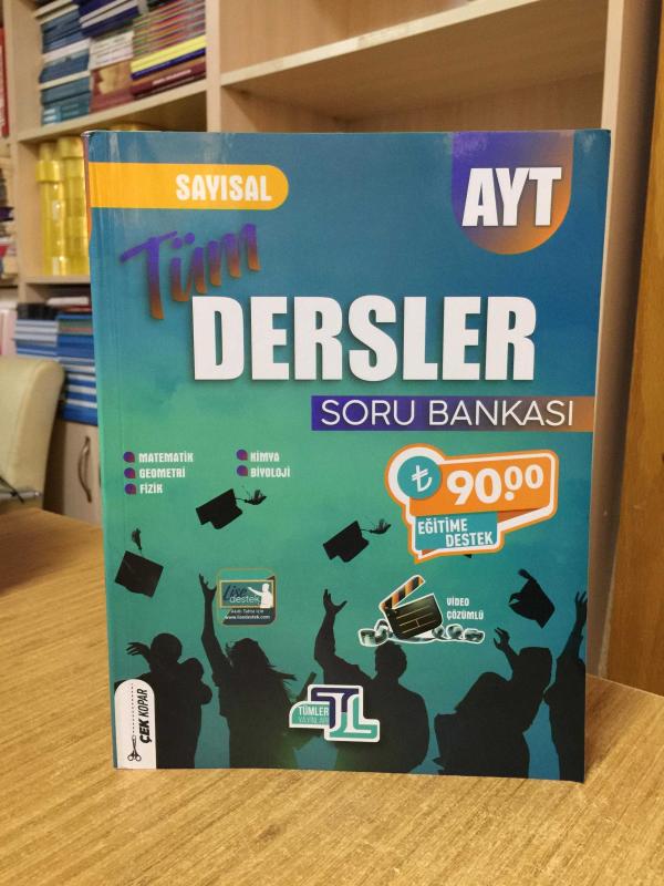 AYT Tüm Dersler Sayısal Soru Bankası Tümler Yayınları
