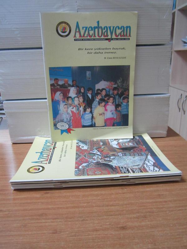 AZERBAYCAN Türk Kültür Dergisi - 1999 Yılı Tüm Sayılar TAKIM (Sayılar: 325-330 ve Arası 6 Dergi Mevcut)