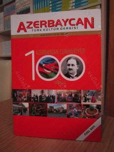 Azerbaycan Türk Kültür Dergisi -  Yıl 66 Sayı 380 Mayıs 2018
