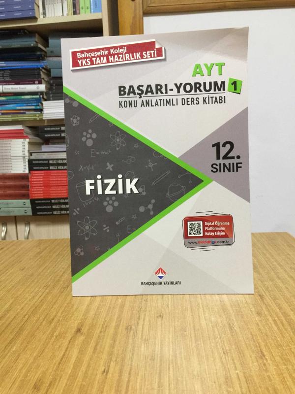 Bahçeşehir Koleji 12. Sınıf AYT FİZİK Başarı-Yorum 2 Konu Anlatımlı Ders Kitabı (2022-2023)