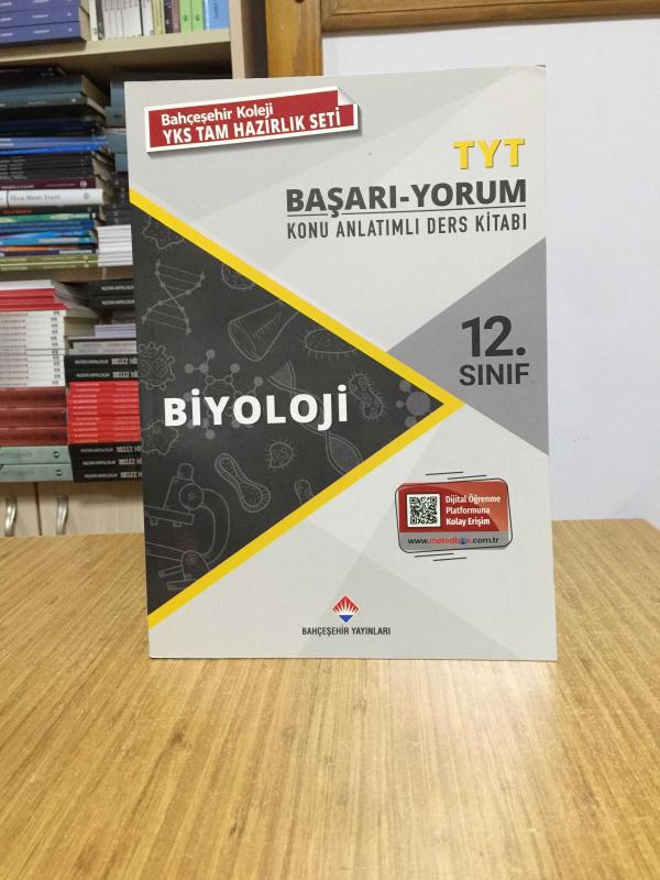 Bahçeşehir Koleji 12. Sınıf TYT BİYOLOJİ Başarı-Yorum Konu Anlatımlı Ders Kitabı (2022-2023)