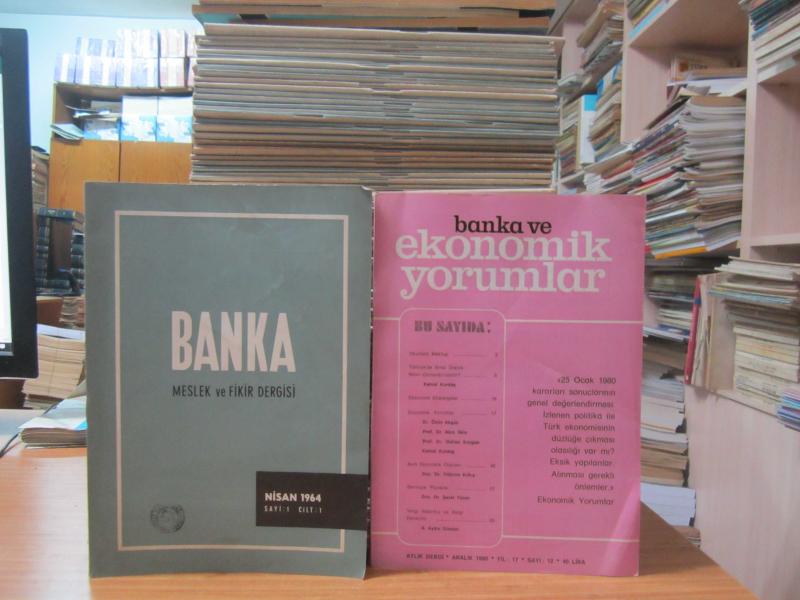 Banka Meslek ve Fikir Dergisi (Şimdiki Adı Finans-Politik & Ekonomik Yorumlar Dergisi) - Ağustos 1964 - Sayı 5 Cilt 1