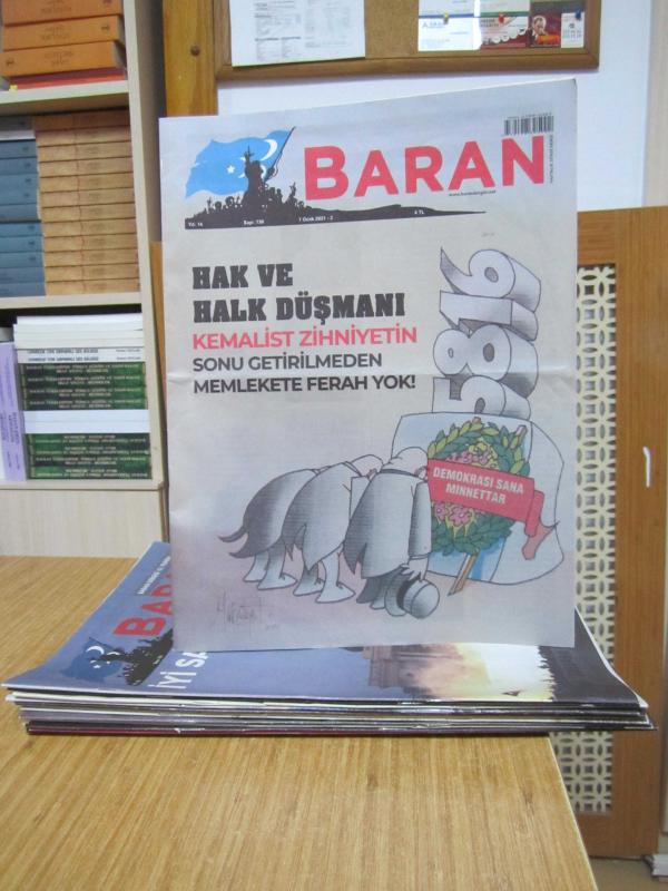 BARAN Haftalık Siyasi Dergi - 2021 Yılı 13 Sayı TAKIM (Sayılar: 730-731-732-733-734-735-737-738-739-740-741-742-743)