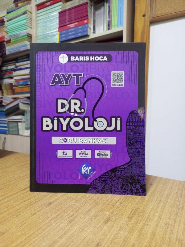 Barış Hoca AYT Dr. Biyoloji Soru Bankası KR Akademi