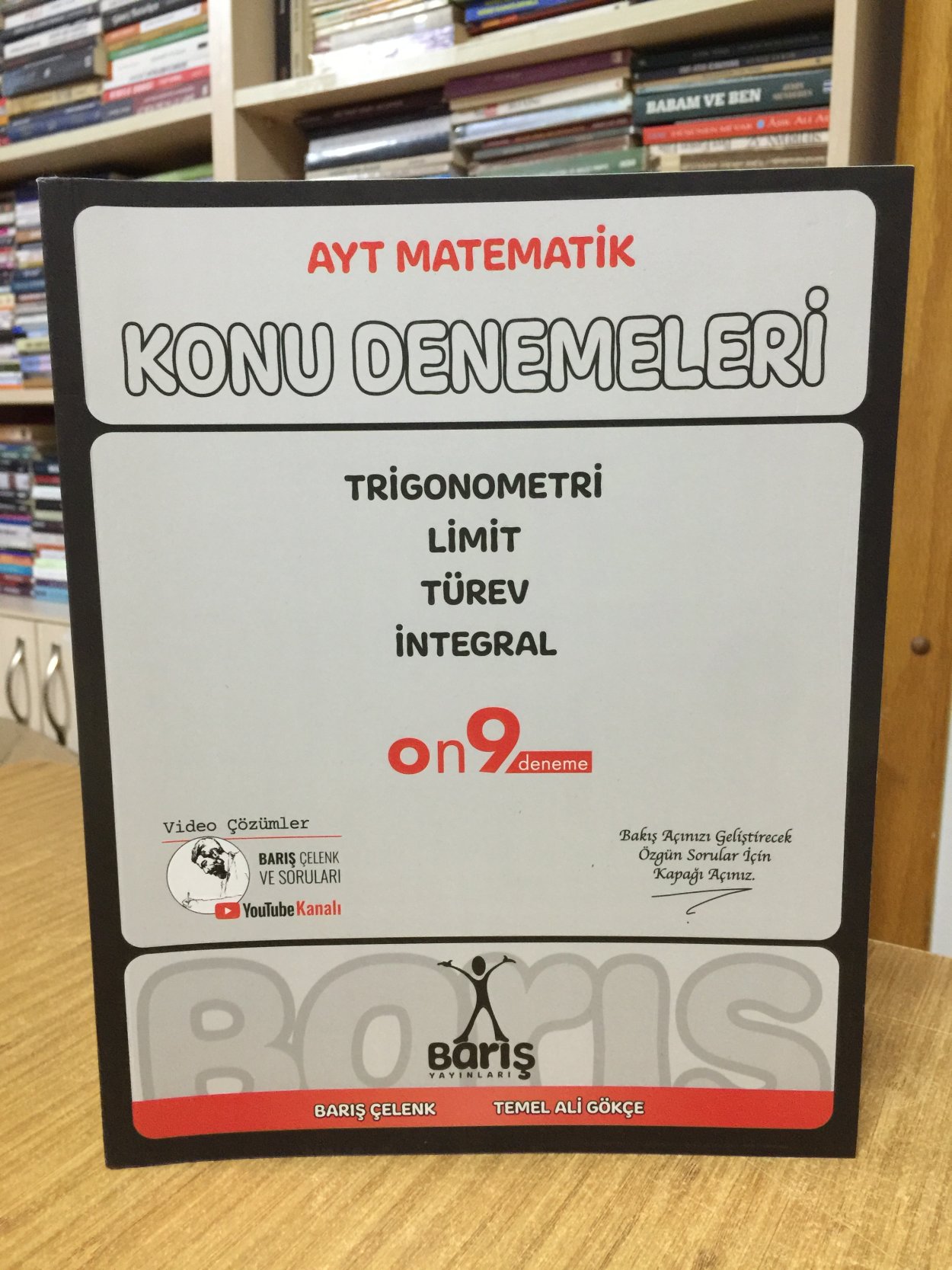 Barış Yayınları AYT Matematik Trigonometri Limit Türev İntegral Konu Denemeleri