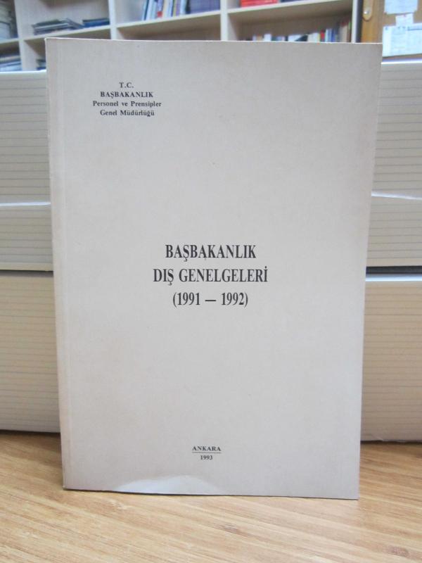 Başbakanlık Dış Genelgeleri 1991 - 1992