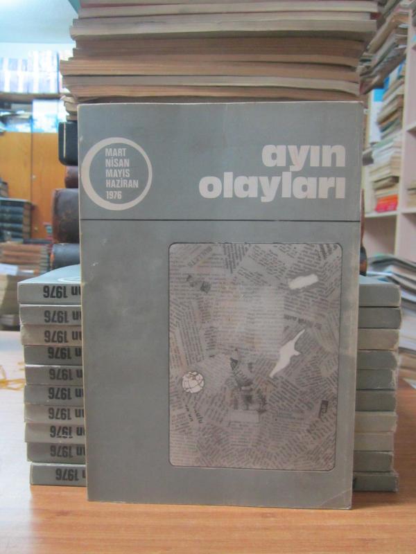 Basın Yayın Genel Müdürlüğü - Ayın Olayları Mart-Nisan-Mayıs-Haziran 1976