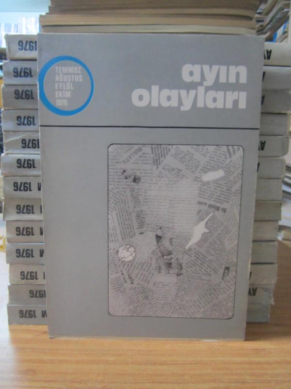 Basın Yayın Genel Müdürlüğü - Ayın Olayları Temmuz-Ağustos-Eylül-Ekim 1976