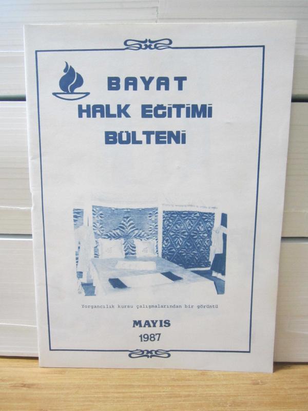 Bayat Halk Eğitimi Bülteni - Mayıs 1987 Sayı 6