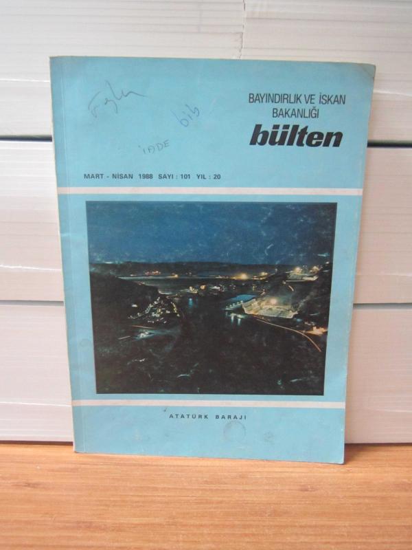 Bayındırlık ve İskan Bakanlığı Bülten - Yıl 20 Sayı 101 - Mart Nisan 1988