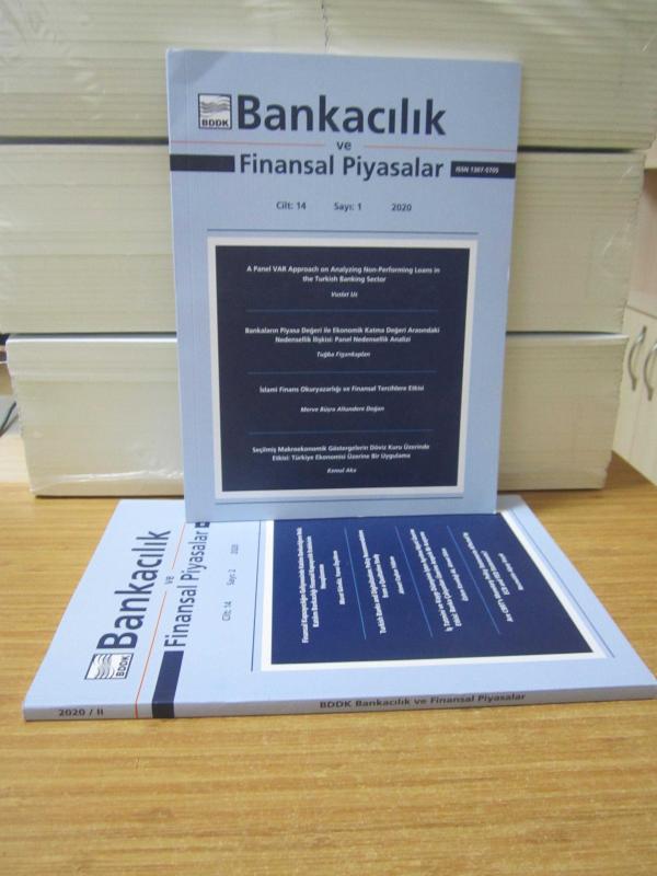BDDK - Bankacılık ve Finansal Piyasalar - 2020 Yılı Cilt 14 Sayı 1 ve Sayı 2 TAKIM