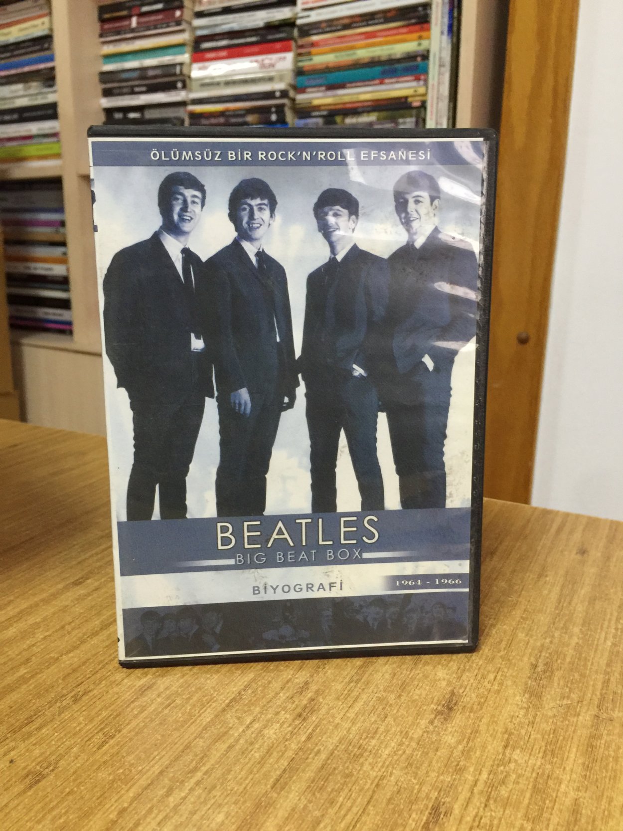 Beatles Big Beat Box Ölümsüz Bir Rock'n Roll Efsanesi Biyografi 
