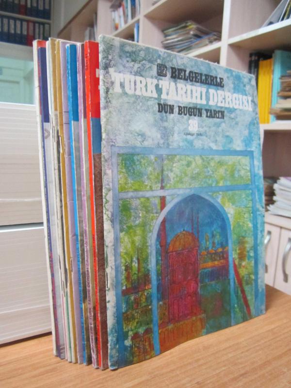 Belgelerle Türk Tarihi Dergisi Dün/Bugün/Yarın - 10 Farklı Sayı TAKIM - Sayılar: 39-41-42-43-59-60-61-62-71-(74-75-76)