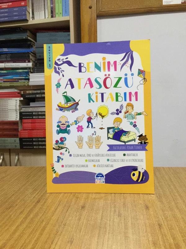 Benim Atasözü Kitabım (Seviye 1) - Martı Çocuk Yayınları