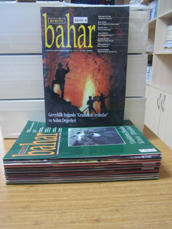 BERFİN BAHAR Dergisi - 2002 Yılı Tüm Sayılar TAKIM (Sayılar: 47-58 ve Arası 12 Sayı Mevcut)