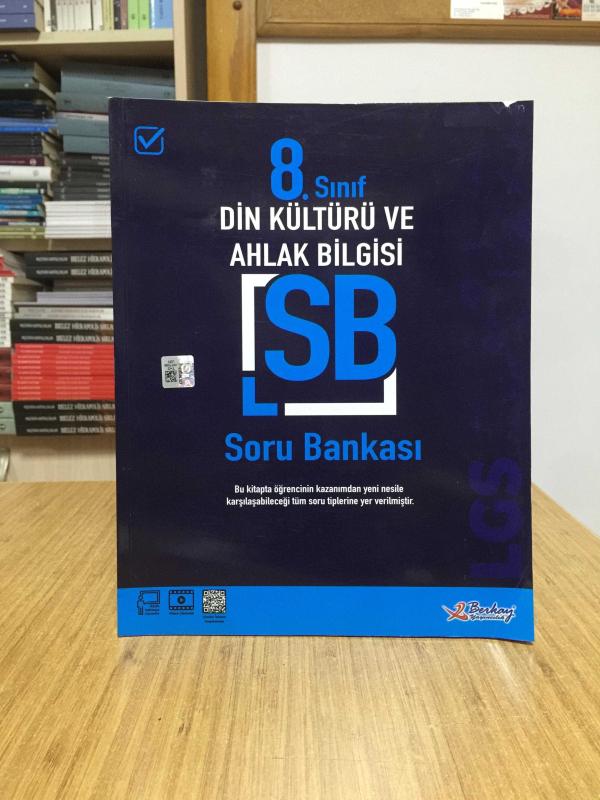 Berkay Yayınları 8. Sınıf Din Kültürü ve Ahlak Bilgisi Soru Bankası