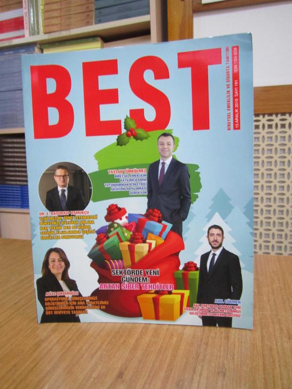 BEST Bireysel Emeklilik ve Sigorta Tanıtımı Dergisi - 15 Aralık 2019 - Sayı 191