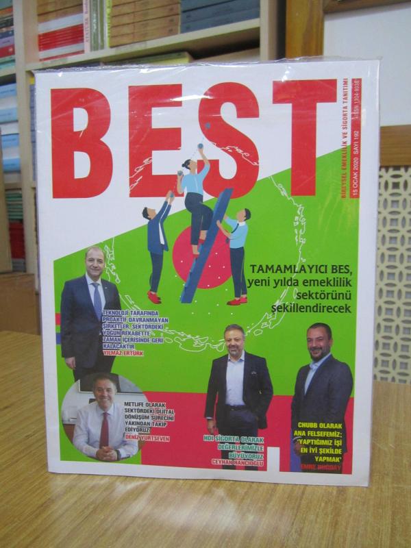 BEST Bireysel Emeklilik ve Sigorta Tanıtımı Dergisi - 15 Ocak 2020 - Sayı 192