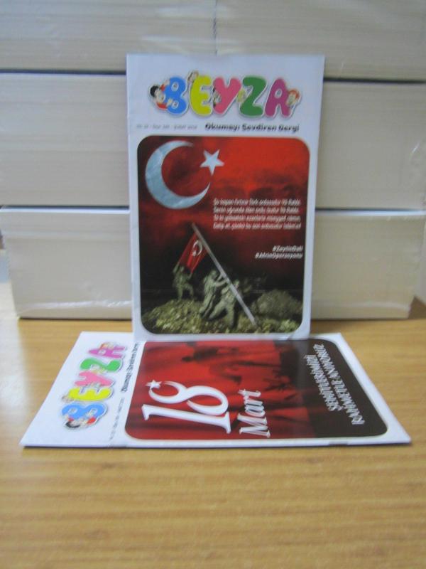 BEYZA Çocuk Dergisi - 2018 Yılı 2 Sayı TAKIM 195.Sayı (Şubat) ve 196.Sayı (Mart)