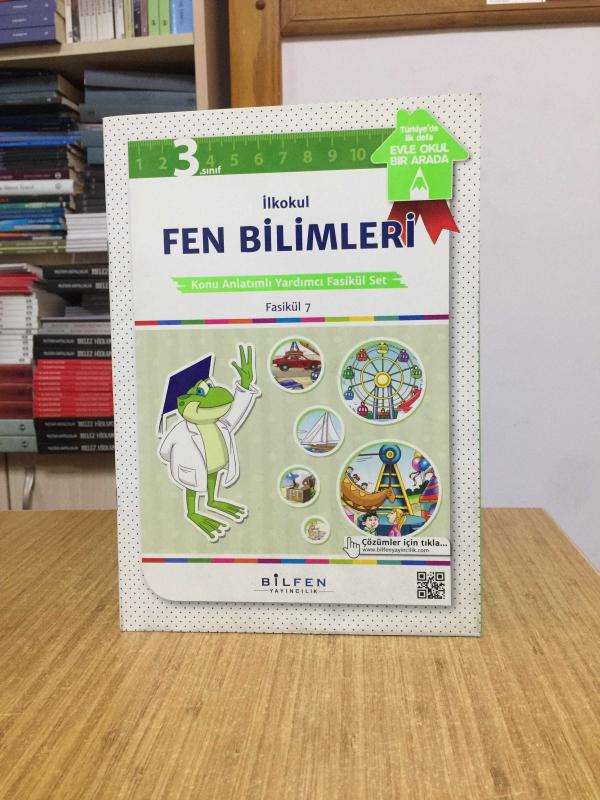 BİLFEN 3. Sınıf İlkokul FEN BİLİMLERİ Konu Anlatımlı Yardımcı Fasikülleri / Ödev Fasikülleri Fasikül 7 Bilfen Yayıncılık