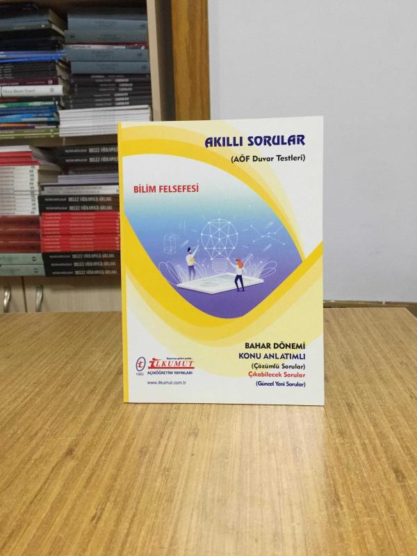 Bilim Felsefesi Akıllı Sorular AÖF Duvar Testleri / İlkumut Açıköğretim Yayınları