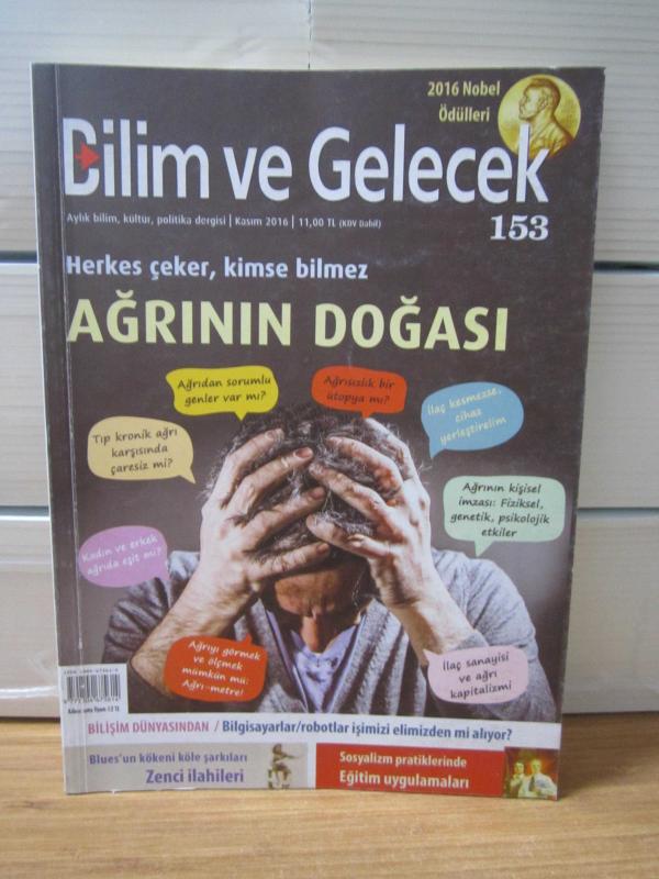 Bilim ve Gelecek Dergisi - Sayı 153 - Kasım 2016