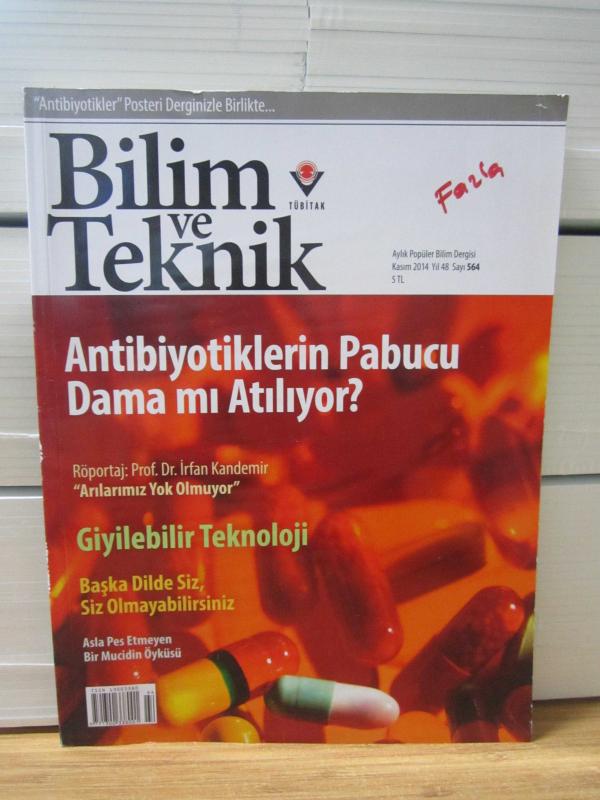 Bilim ve Teknik Dergisi Sayı 564 Kasım 2014
