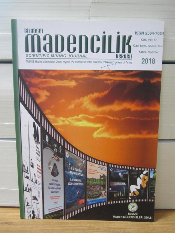 Bilimsel Madencilik - Yıl 2018 - Özel Sayı - Cilt 57