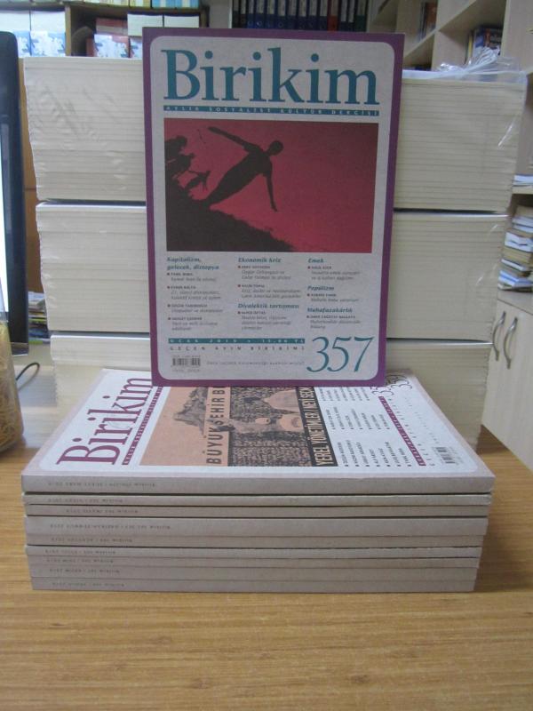 BİRİKİM Aylık Sosyalist Kültür Dergisi - 2019 Yılı 7 Sayı TAKIM (Sayılar: 358/359 - 360 - 364 - 365 - 366 - 367)