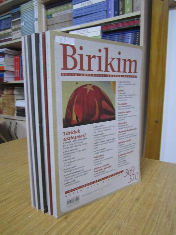 BİRİKİM Aylık Sosyalist Kültür Dergisi - 2020 Yılı Tüm Sayılar TAKIM (Sayılar: 369-380 ve Arası Mevcut)