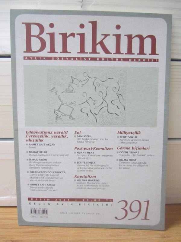 BİRİKİM Aylık Sosyalist Kültür Dergisi - Sayı 391 - Kasım 2021