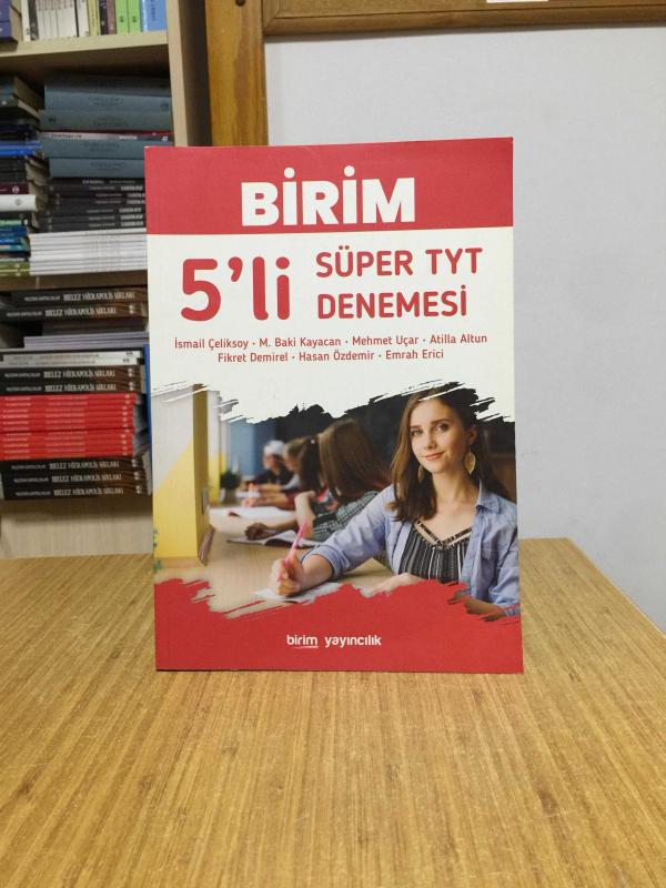 Birim 5'li Süper TYT Denemesi Birim Yayıncılık