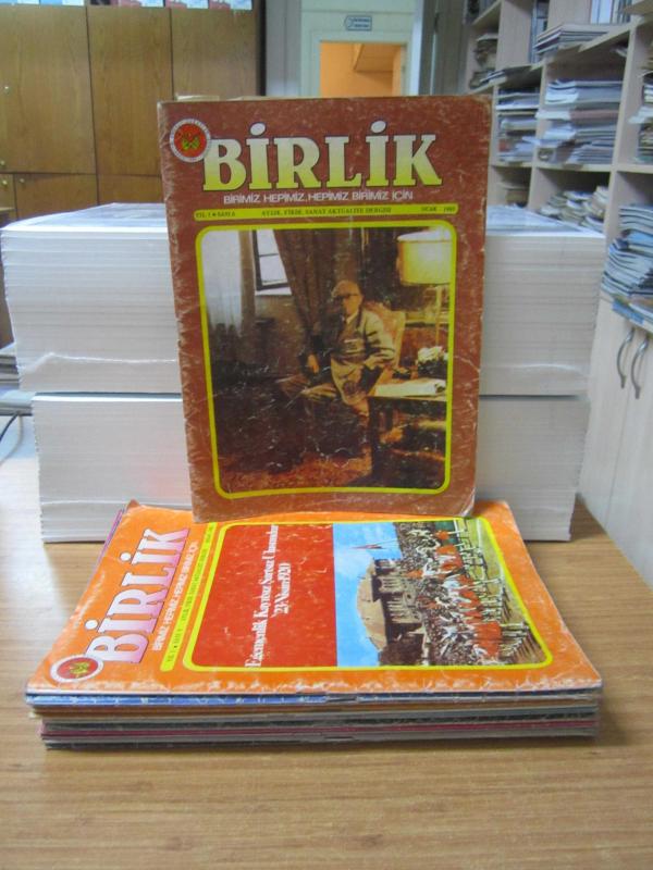 Birlik Dergisi - 1985'den 1987'ye Kadar Yayınlanmış 14 Farklı Sayı TAKIM (Sayılar Açıklamada) - Türkiye Emekli Subaylar Derneği
