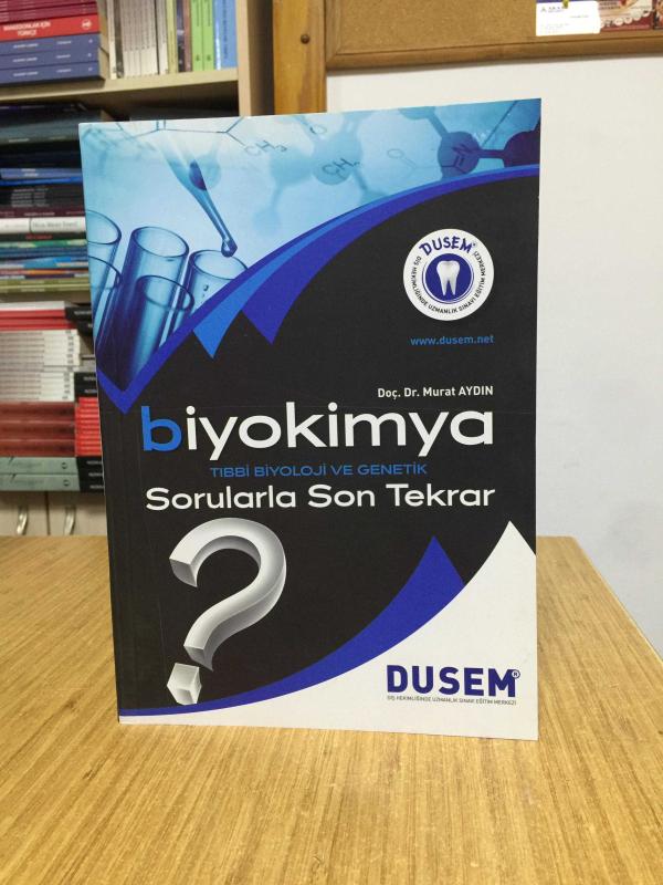 BİYOKİMYA Tıbbi Biyoloji ve Genetik Sorularla Son Tekrar - Doç. Dr. Murat Aydın
