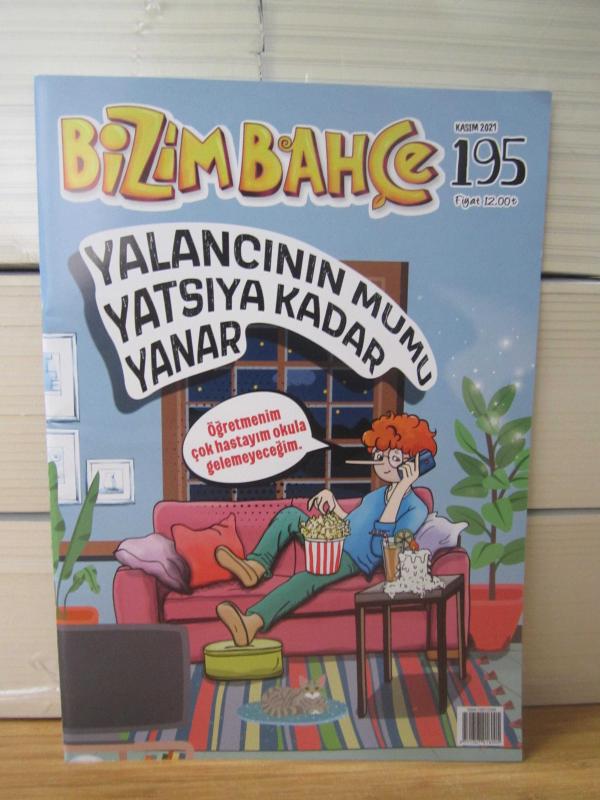 Bizim Bahçe Dergisi - Sayı 195 - Kasım 2021