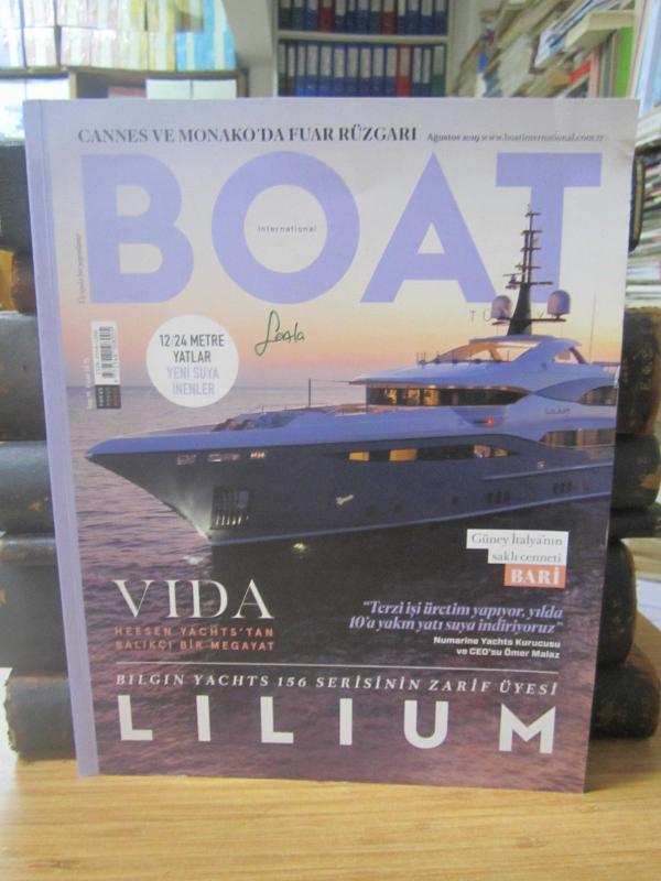 Boat International Türkiye - Sayı 11 - Ağustos 2019