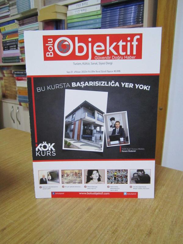 Bolu Objektif Dergisi - Sayı 31 - Nisan 2023