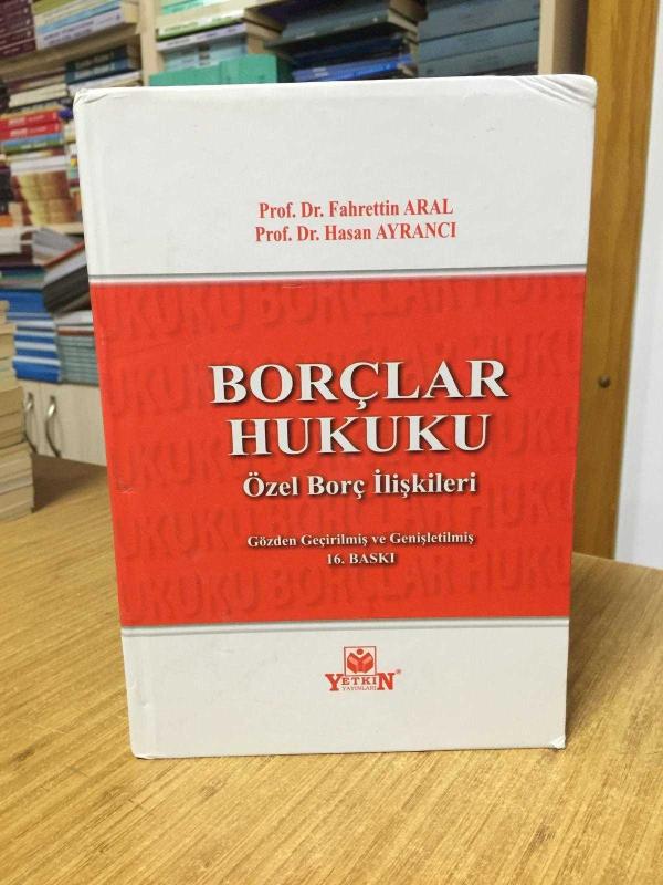 Borçlar Hukuku Özel Borç İlişkileri [16.Baskı] - Ciltli