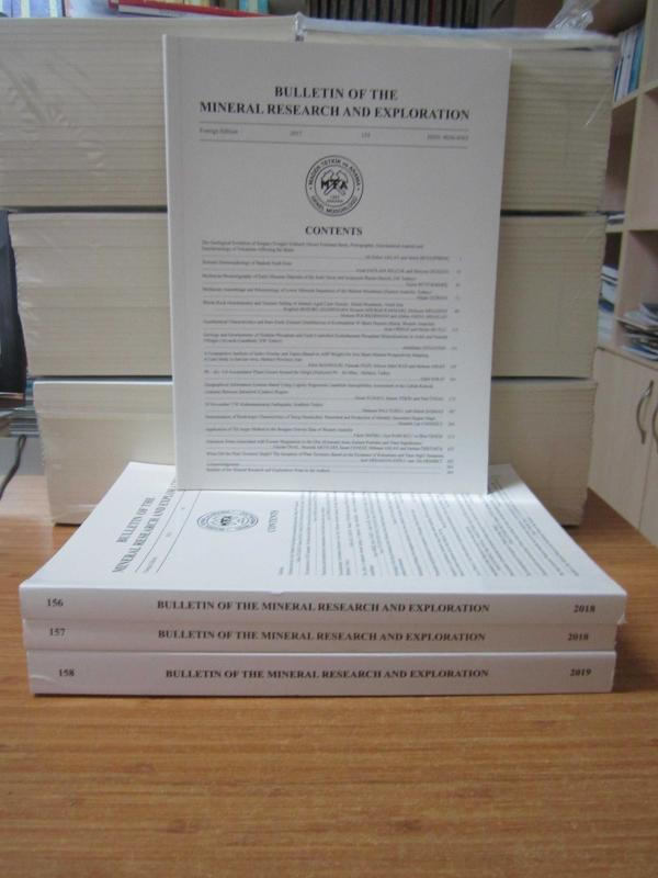 Bulletin of Mineral Research and Exploration - Year: 2017-2019 Issues: 155-156-157-158 - MTA Mineral Research & Exploration General Directorate