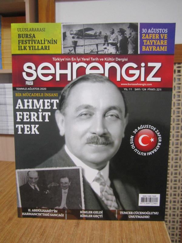 BURSA ŞEHRENGİZ DERGİSİ - Sayı 124 - Temmuz Ağustos 2020