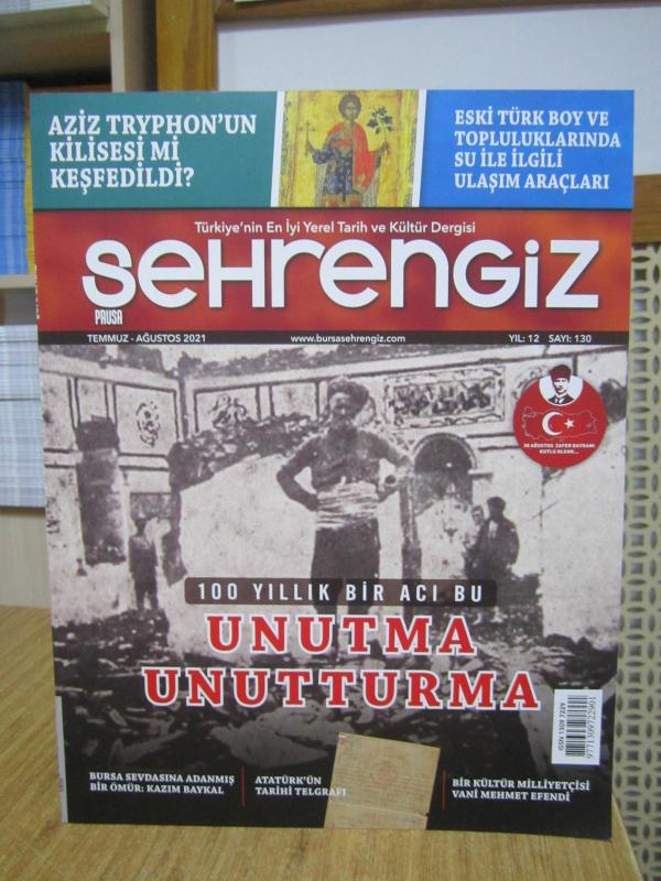 BURSA ŞEHRENGİZ DERGİSİ - Sayı 130 - Temmuz Ağustos 2021