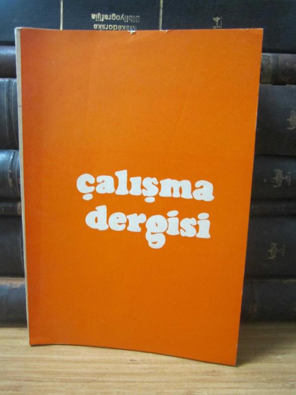 Çalışma Dergisi - Ekim 1978 - TC Çalışma Bakanlığı