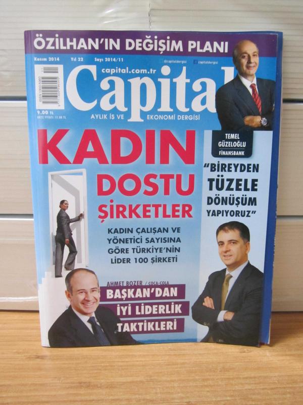 CAPITAL Aylık İş ve Ekonomi Dergisi - Aralık 2014