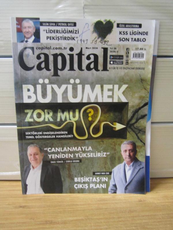 CAPITAL Aylık İş ve Ekonomi Dergisi - Eylül 2020
