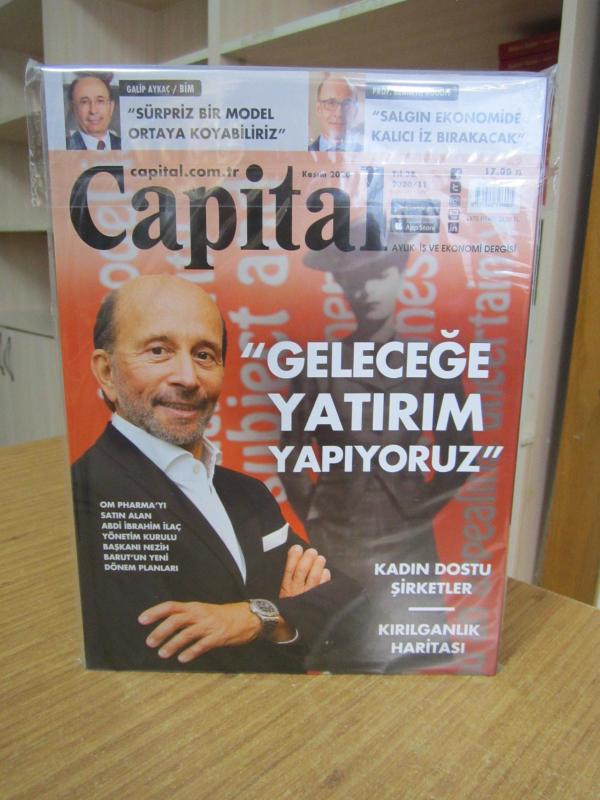 CAPITAL Aylık İş ve Ekonomi Dergisi - Kasım 2020
