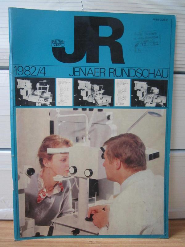 CARL ZEISS JENA REVIEW / Jenaer Rundschau - 1982/4 (Deutsch)