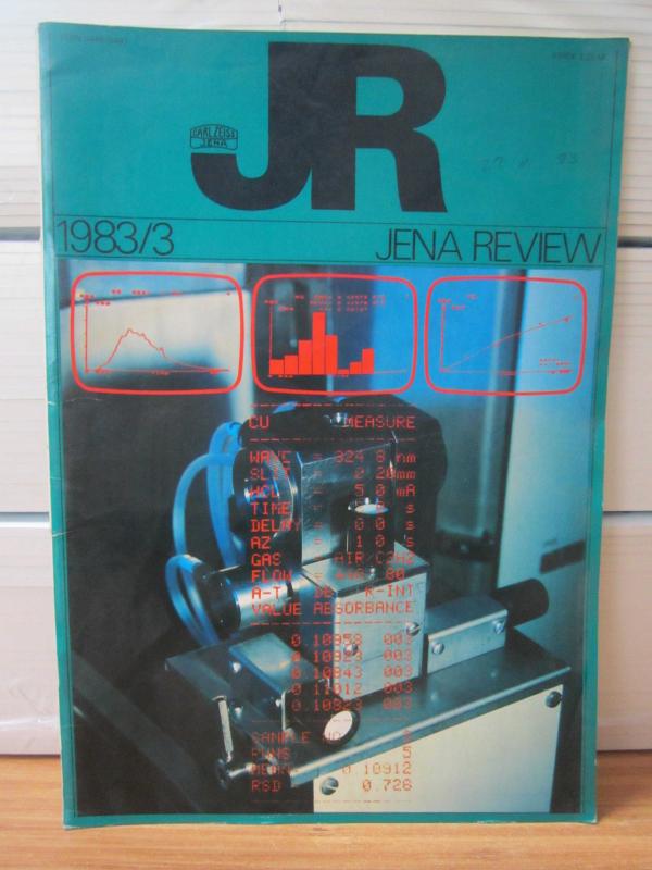 CARL ZEISS JENA REVIEW / Jenaer Rundschau - 1983/3 (English)